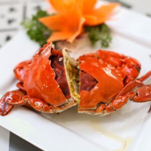 CUA CÀ MAU GẠCH SON NƯỚNG MỌI